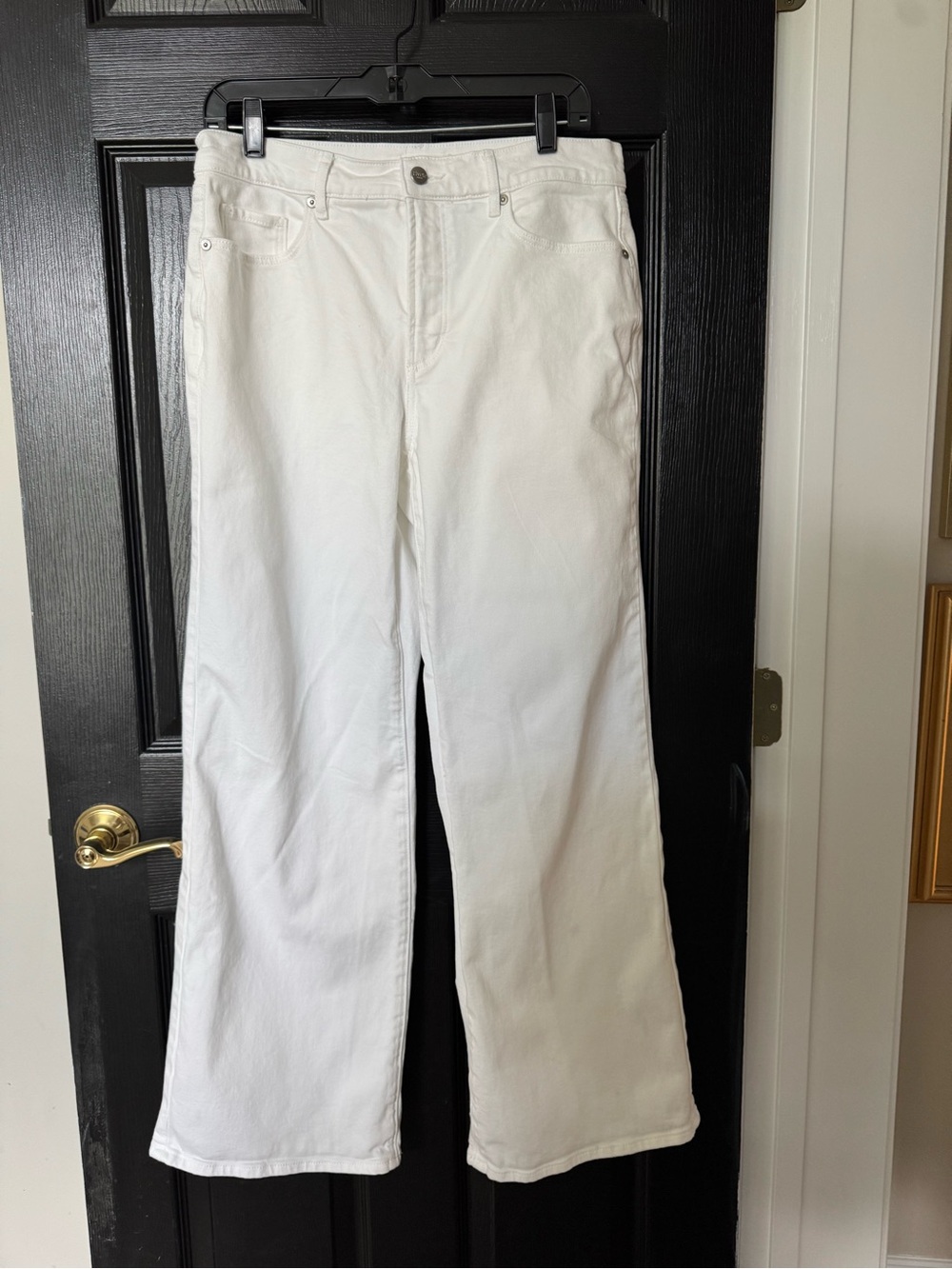 LOFT Rivette White Women’s Wide-Leg Jeans Sz 28 NWOT